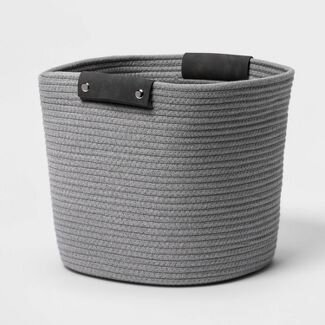 Target Coiled Rope Gray Basket